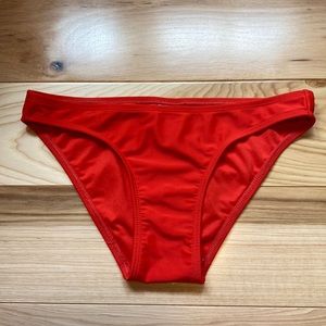 Red bikini bottoms, size S, brand xhilaration